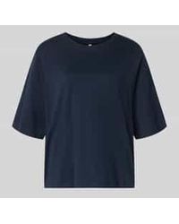 Soya Concept - Boxy Fit T-Shirt Van Biologisch Katoen Model 'Derby' - Lyst
