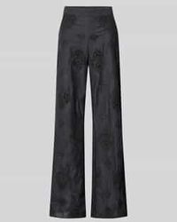 Ba&sh - Broek Van Katoen Met Gehaakt Kant Model 'Mike' - Lyst