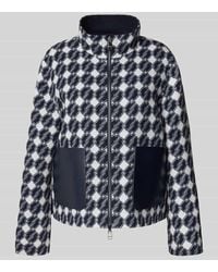 Marc Cain - Regular Fit Jacke aus Baumwoll-Mix mit Stehkragen - Lyst