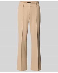 Cambio - Flared Fit Stoffhose mit Viskose-Anteil Modell 'Farah' - Lyst