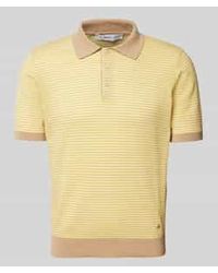 Manuel Ritz - Poloshirt Met Korte Knoopsluiting - Lyst