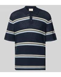 Jack & Jones - Regular Fit Poloshirt Met Streepmotief Model 'Maine' - Lyst