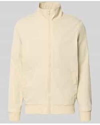 Blend - Regular Fit Jack Met Opstaande Kraag Model 'Hefi' - Lyst