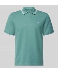 Jack & Jones - Regular Fit Poloshirt Met Structuurpatroon Model 'Austin' - Lyst