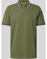 Fynch-Hatton - Regular Fit Poloshirt Met Contraststrepen - Lyst