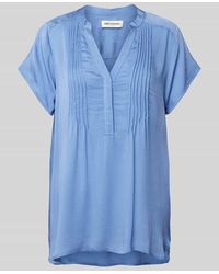 Lolly's Laundry - Blusenshirt Mit V-Ausschnitt Modell 'Heather' - Lyst