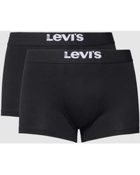 Levi's - Trunks Mit Elastischem Logo-Bund Modell 'Solid Basic Trunk' - Lyst