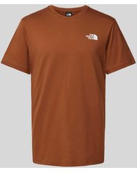 The North Face - T-Shirt mit Label-Print Modell 'REDBOX' - Lyst