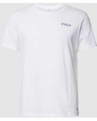 Polo Ralph Lauren - T-Shirt mit Label-Print Modell 'LIQUID COTTON' - Lyst
