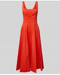 STAUD - Midikleid mit Karree-Ausschnitt Modell 'WELLS' - Lyst