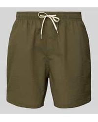 SELECTED - Relaxed Fit Zwembroek Met Structuurmotief - Lyst