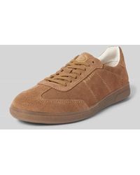 Bugatti - Ledersneaker Mit Label-Details Modell 'Carmelo' - Lyst