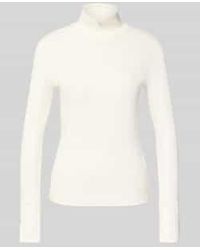 Marc Cain - Shirt Met Lange Mouwen En Opstaande Kraag - Lyst