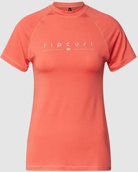 Rip Curl - T-shirt Met Labelprint - Lyst