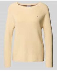 Tommy Hilfiger - Regular Fit Gebreide Pullover Van Zuiver Katoen - Lyst
