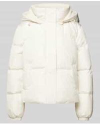 Opus - Gewatteerd Jack Met Capuchon - Lyst