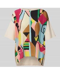 Weekend by Maxmara - T-Shirt mit Muster-Print Modell 'MALAGA' - Lyst