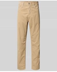 Carhartt - Cordhose mit Eingrifftaschen Modell 'NEWEL' - Lyst