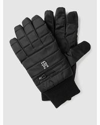 Tommy Hilfiger Handschuhe mit Label-Stitching Modell 'TH URBAN GLOVE' - Schwarz