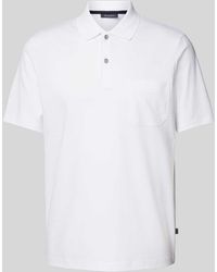 maerz muenchen - Regular Fit Poloshirt Met Borstzak - Lyst