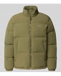 Lacoste - Regular Fit Donsjack Met Opstaande Kraag En Geïntegreerde Capuchon - Lyst