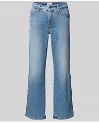 Cambio - Regular Fit Jeans mit verkürztem Schnitt Modell 'FRANCESCA' - Lyst