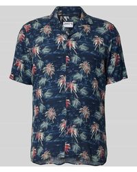 Jake*s - Slim Fit Freizeithemd mit kurzem Arm - Lyst