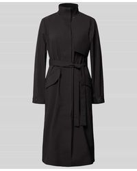 Rains - Regular Fit Mantel mit Stehkragen Modell 'Suva' - Lyst