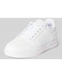 EA7 - Sneaker mit Label-Detail Modell 'SLASHER' - Lyst