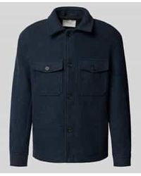 SELECTED - Regular Fit Wollen Jack Met Platte Kraag, Model 'Mitch' - Lyst