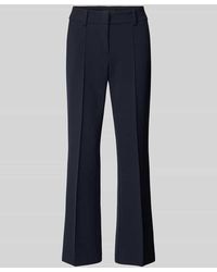 Cambio - Flared Fit Stoffhose mit Viskose-Anteil Modell 'Farah' - Lyst