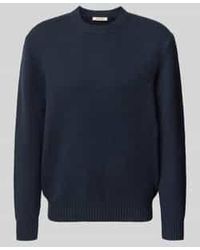 Only & Sons - Relaxed Fit Pullover Van Katoenmix Met Wol, Model 'James' - Lyst