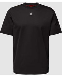 HUGO - T-shirt Met Labelpatch - Lyst