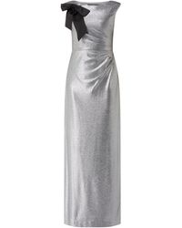 Lauren by Ralph Lauren Avondjurk In Metallic Look