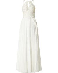 Luxuar Brautkleid mit floralen Stickereien - Weiß