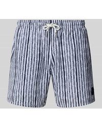 Colmar - Relaxed Fit Badehose mit Logo-Applikation Modell 'Seersucker' - Lyst