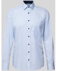 Eterna - Comfort Fit Business-Hemd mit Streifenmuster - Lyst
