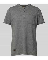 Camel Active - T-Shirt Mit Brusttasche - Lyst