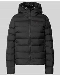 Tommy Hilfiger - Regular Fit Daunenjacke mit Kapuze - Lyst