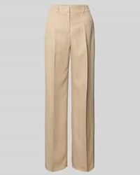 someday. - Straight Leg Broek Met Persplooien - Lyst