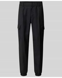 ARMANI EXCHANGE - Tapered Fit Cargohose mit elastischem Bund Modell 'PANTALONI' - Lyst