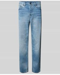 Carhartt - Straight Fit Jeans im 5-Pocket-Design Modell 'NEWEL' - Lyst
