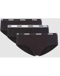 PUMA - Heupslip Met Stretch In Set Van 3 Stuks - Lyst