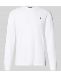 Polo Ralph Lauren - Longsleeve mit gerippten Abschlüssen - Lyst