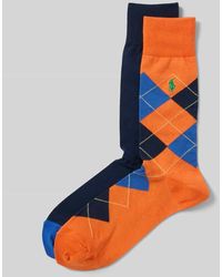 Polo Ralph Lauren - Socken mit Logo-Stitching im 2er-Pack - Lyst