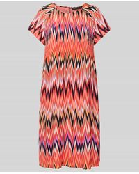 Betty Barclay - Knielanges Kleid mit Allover-Print - Lyst