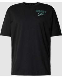 Replay - T-shirt Met Label- En Motiefprint - Lyst