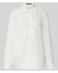 Luisa Cerano - Hemdbluse mit Seiden-Anteil - Lyst