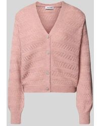 MORE&MORE - Regular Fit Jacke mit Woll-Alpaka-Anteil in Strick-Optik - Lyst