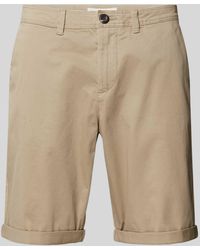 Tom Tailor - Slim Fit Chino-Shorts mit Eingrifftaschen - Lyst